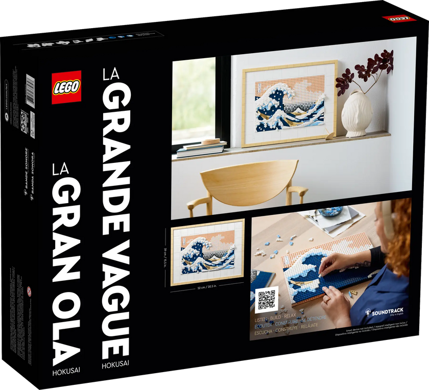 LEGO - Hokusai - The Great Wave - 1810 Pcs - 31208