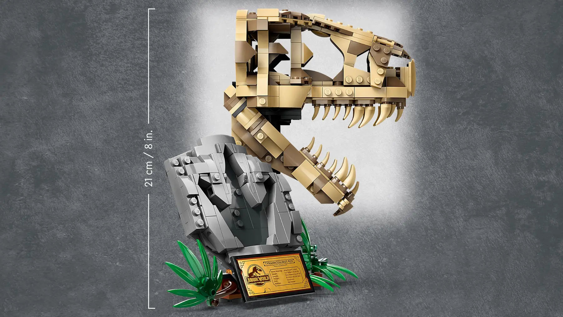 LEGO - Jurassic World - Dinosaur Fossils - T-Rex Skull - 577 Pcs - 76964
