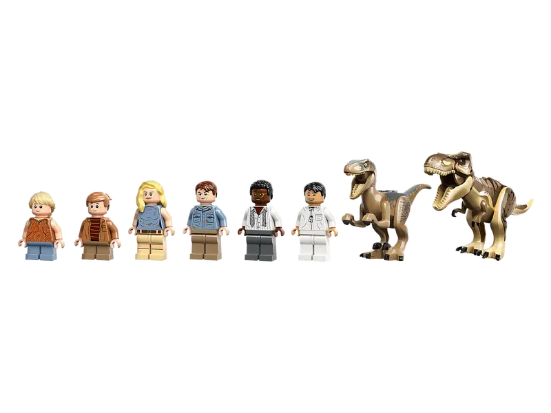 LEGO - Jurassic World - Visitor Center - T-Rex & Raptor Attack - 693 Pcs - 76961