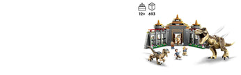 LEGO - Jurassic World - Visitor Center - T-Rex & Raptor Attack - 693 Pcs - 76961