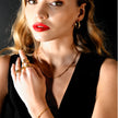 LEMOGES Gold: Beaded Rope Chain Necklace