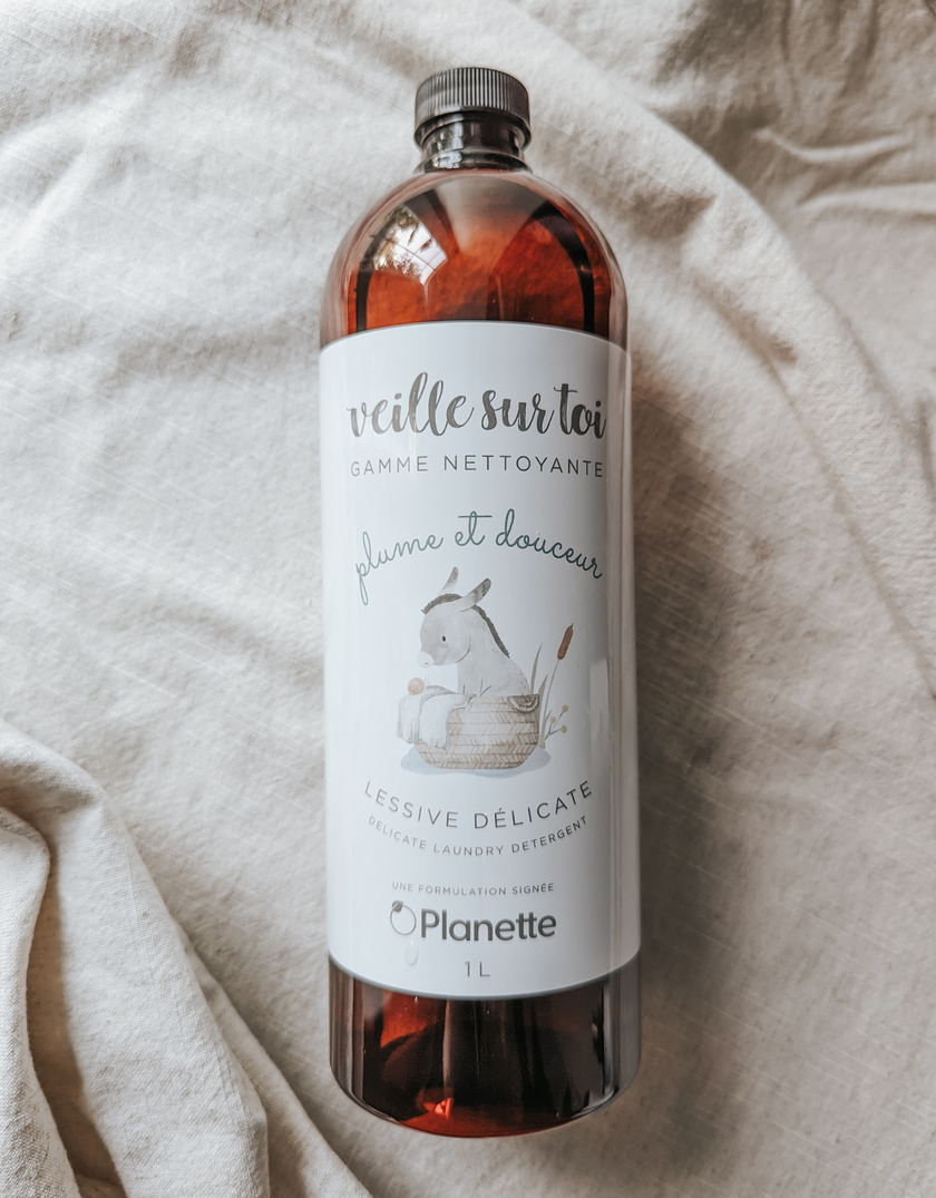Cleaning line - Delicate detergent - 1L - Box of 6 - Veille sur toi & Planette