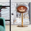 Le Feu Steel Low Dome <br>Mocca