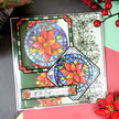 Stained Glass Christmas Luxury Foiled Acetate