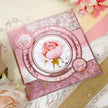Blushing Blossoms Luxury Foiled Acetate