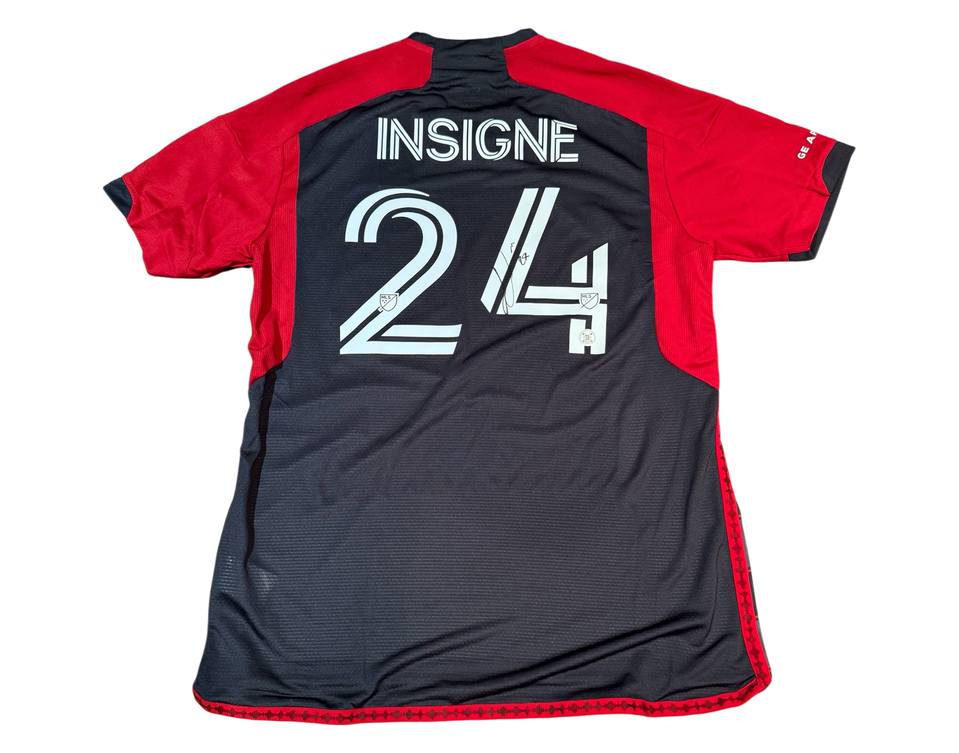 Lorenzo Insigne Autographed 2023 Toronto FC Adidas Gray Authentic Jersey