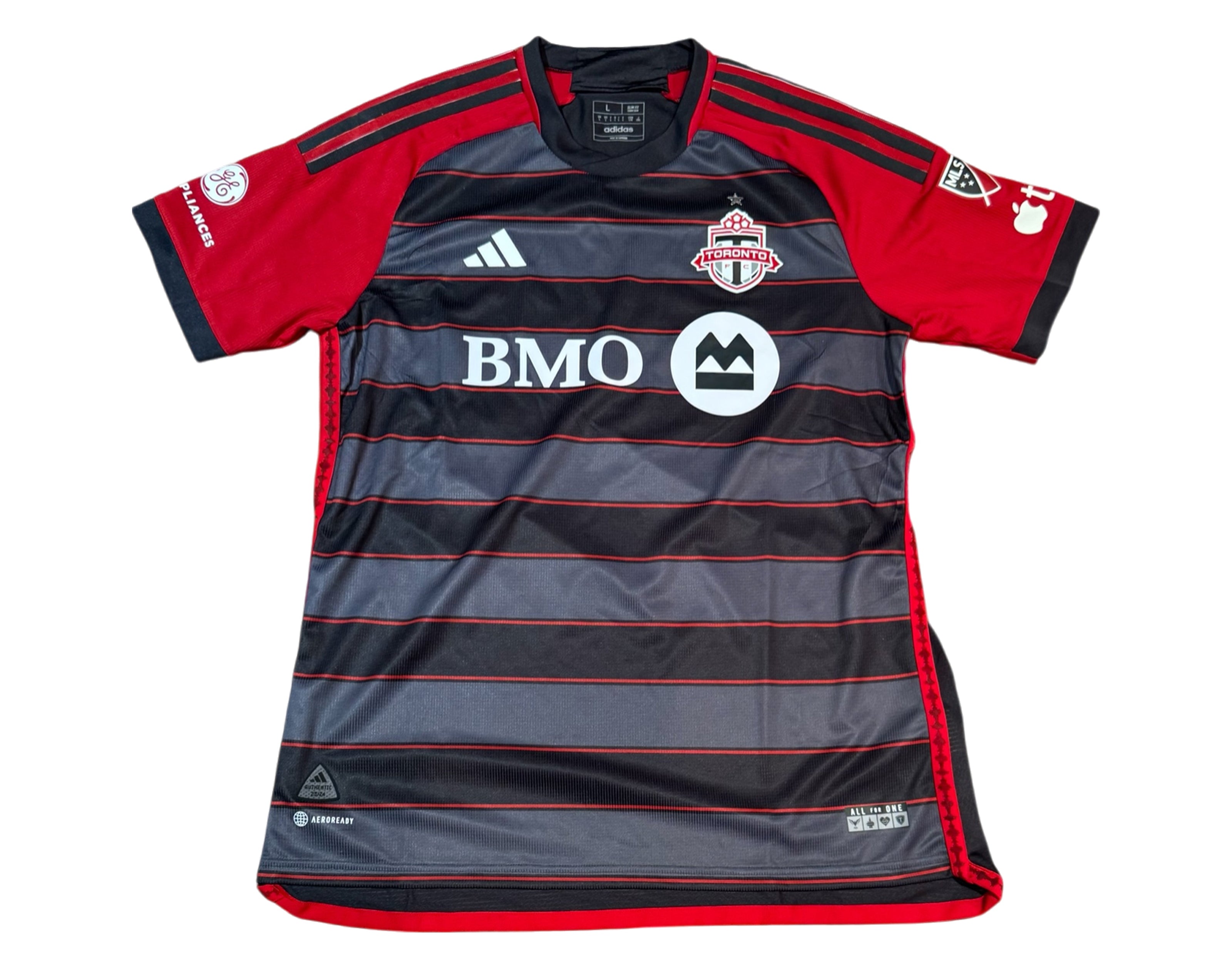 Lorenzo Insigne Autographed 2023 Toronto FC Adidas Gray Authentic Jersey