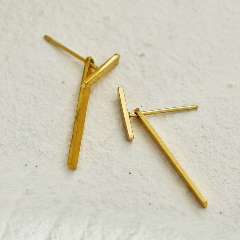 Boucles d'oreilles à puces LINES