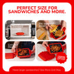 Micro Grill Classic™ Toastie Maker, Microwave Grill, Sandwich Toaster, 3 Minute Grilled Cheese, Crispy, Panini Press, Dishwasher Safe, Office, Home, Travel & School Dorms