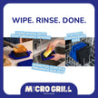 Micro Grill Classic™ Toastie Maker, Microwave Grill, Sandwich Toaster, 3 Minute Grilled Cheese, Crispy, Panini Press, Dishwasher Safe, Office, Home, Travel & School Dorms