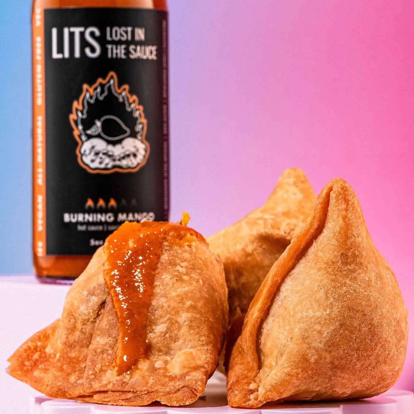 Burning Mango - Sweet & Spicy Mango Habanero Hot Sauce