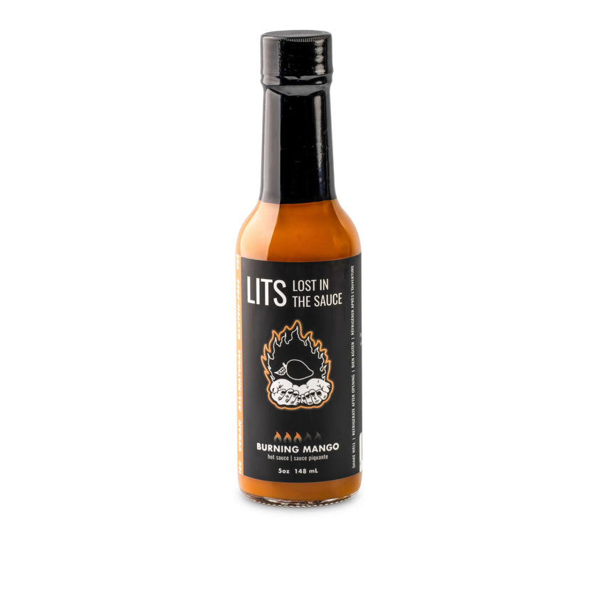 Burning Mango - Sweet & Spicy Mango Habanero Hot Sauce