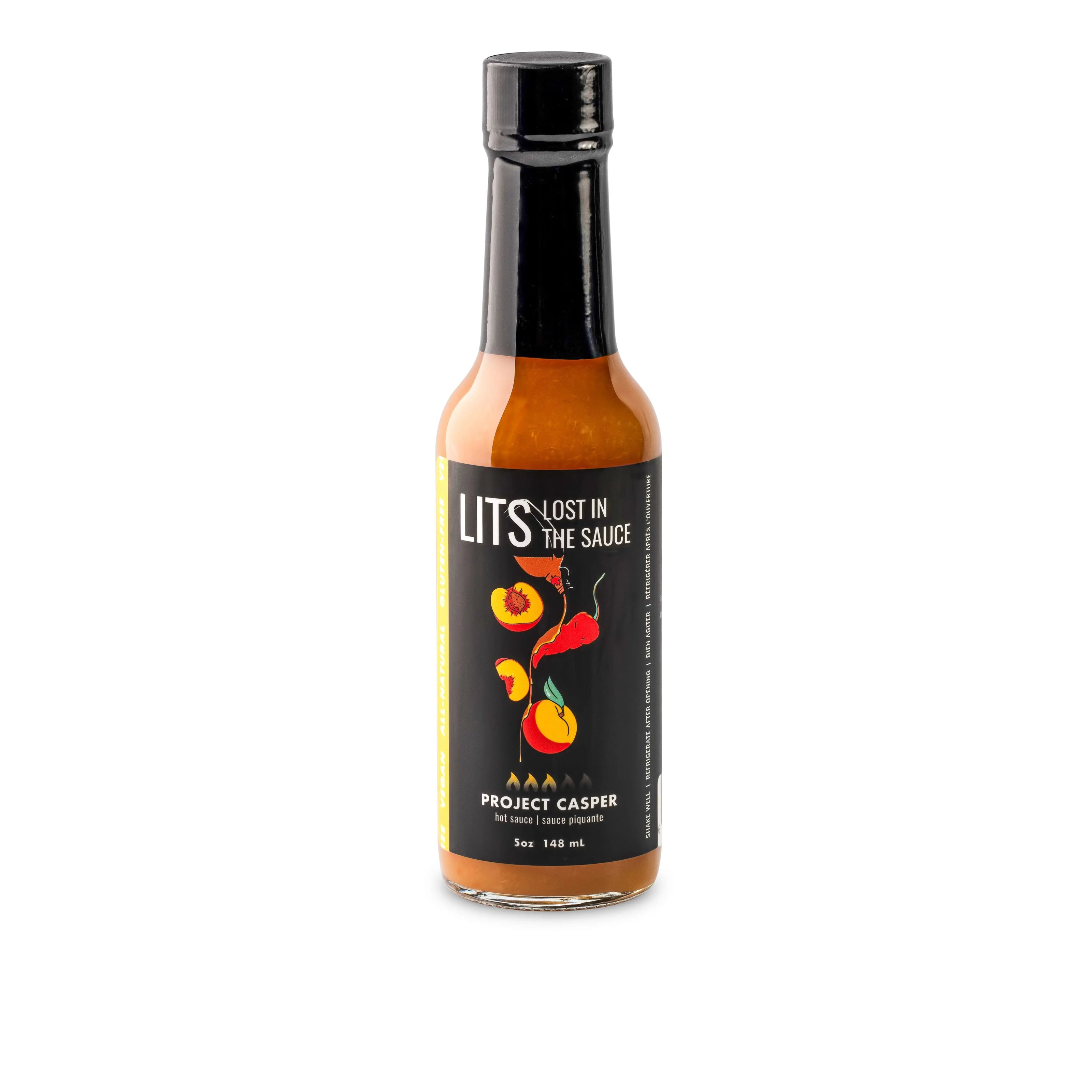 Project Casper - Peach Maple Garlic Hot Sauce
