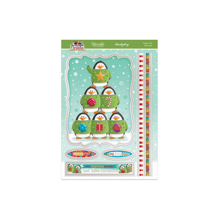 A Merry Little Christmas Deco-Large Set - Penguin Tree