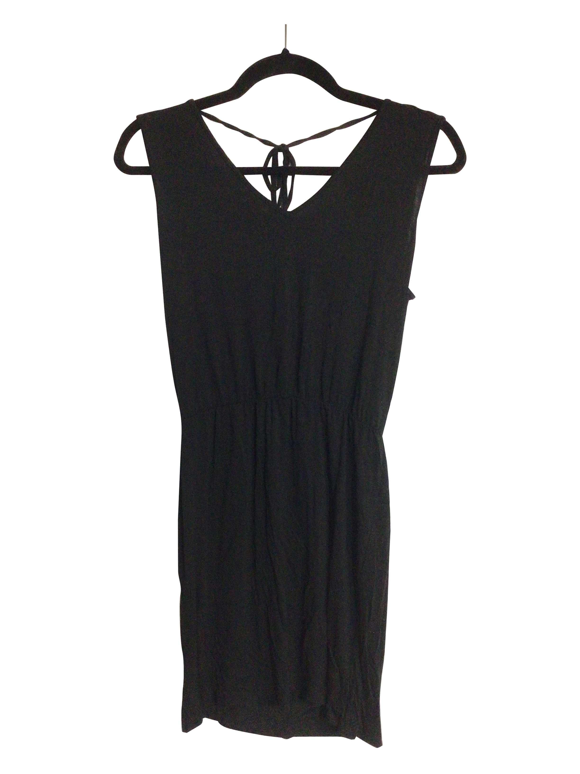 LOFT Regular fit Midi Dress in Black  -  XS