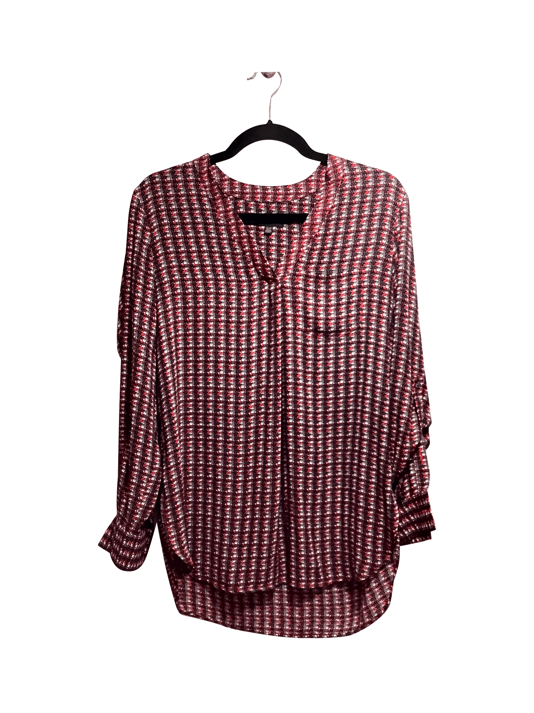 LORD & TAYLOR Regular fit Blouse in Red  -  XS