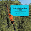 BLACK+DECKER Bare 20v Max Lithium Ion Pole Hedge Trimmer - LPHT120B