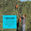 BLACK+DECKER Bare 20v Max Lithium Ion Pole Hedge Trimmer - LPHT120B