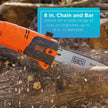 BLACK+DECKER Cordless 20V Max Lithium Ion Battery Powered Pole Saw - Tool only - LPP120B