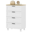 Taylor Chest with 4 Drawers for Bedroom-White