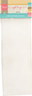 Marianne Design Gift Bags - White - 76x40x200 mm