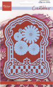 Marianne Design: Creatables Dies - Anja's Label Frame & Flowers