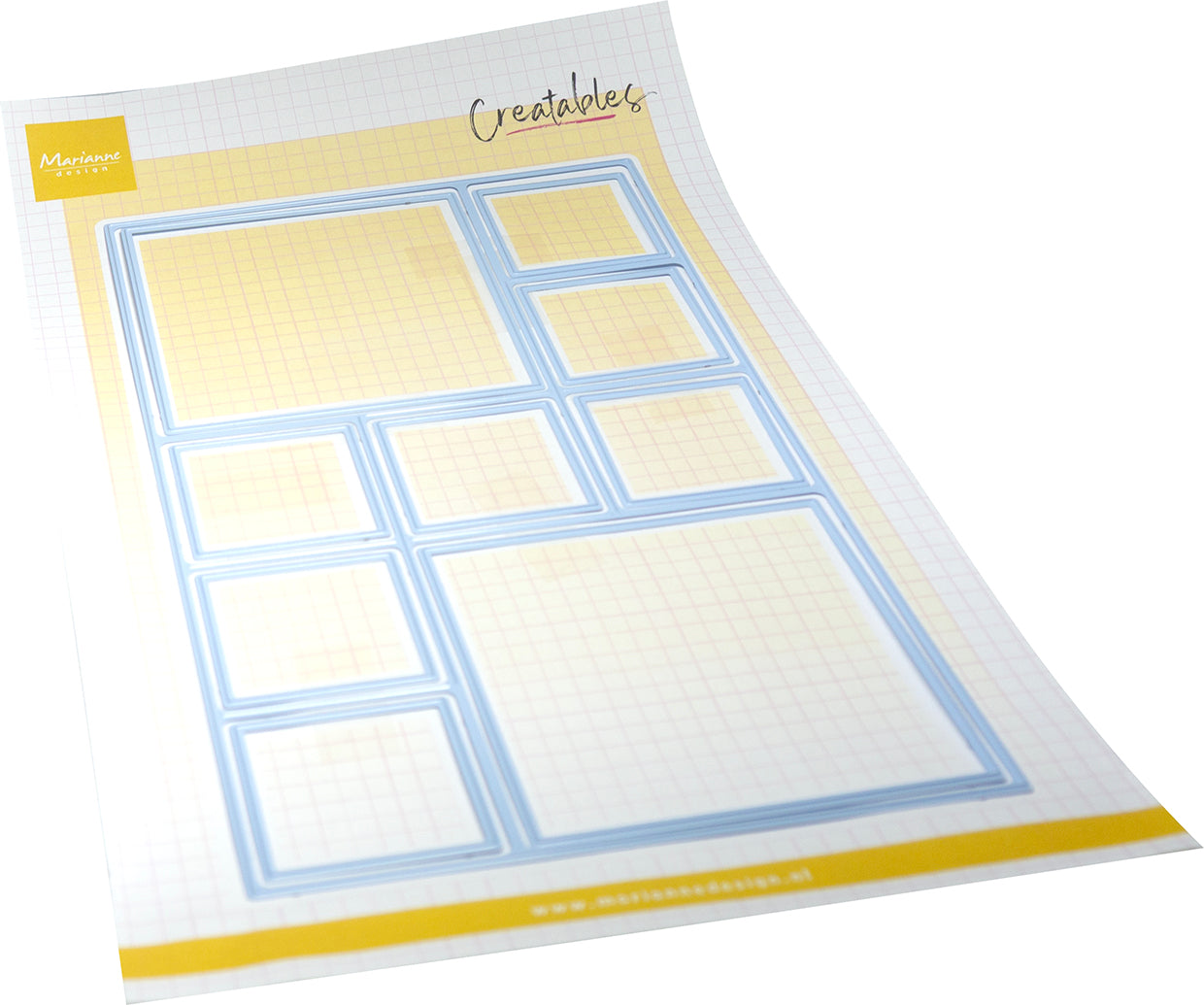 Marianne Design - Lay out - stair card