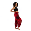 Tie-Dye Bone Motif Bali Pants
