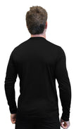 Men's Merino Wool Long Sleeve Crew Neck — Midweight