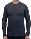 Men's Merino Wool Long Sleeve Crew Neck — Midweight