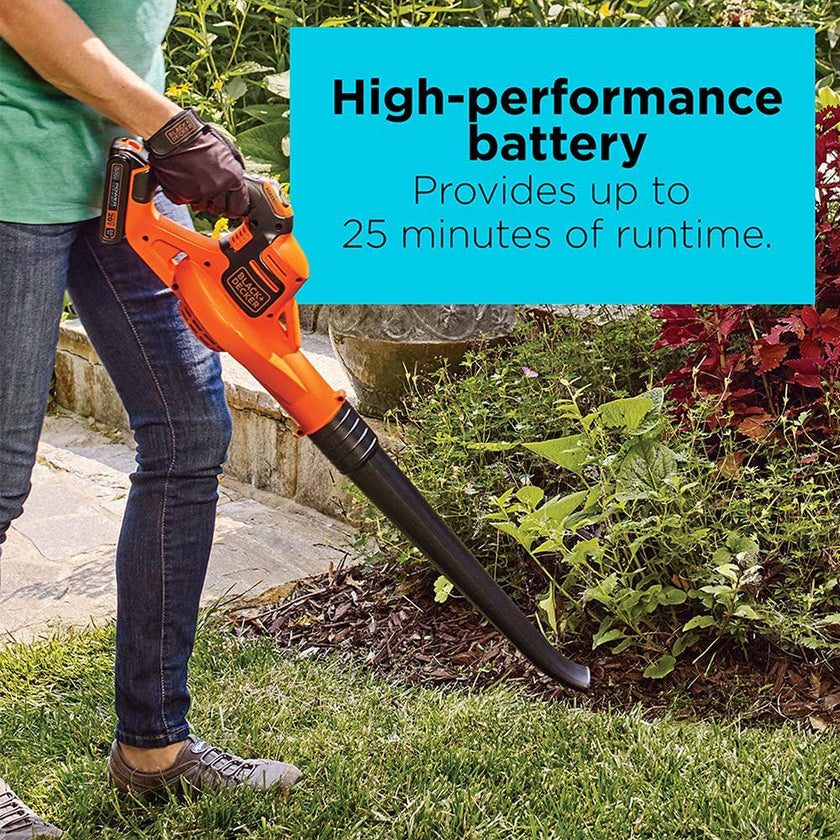 BLACK+DECKER 20V MAX* Cordless Sweeper with Power Boost - LSW321
