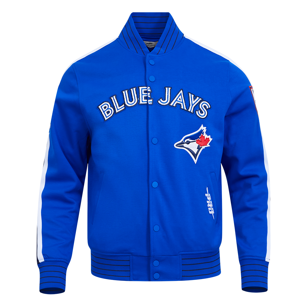 Veste de match MLB Toronto Blue Jays, logo actuel, double jersey, homme, LTJ6314808-RWN