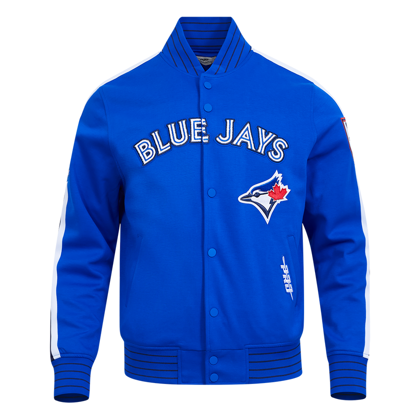 Veste de match MLB Toronto Blue Jays, logo actuel, double jersey, homme, LTJ6314808-RWN