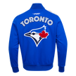 Veste de match MLB Toronto Blue Jays, logo actuel, double jersey, homme, LTJ6314808-RWN