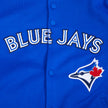 Veste de match MLB Toronto Blue Jays, logo actuel, double jersey, homme, LTJ6314808-RWN