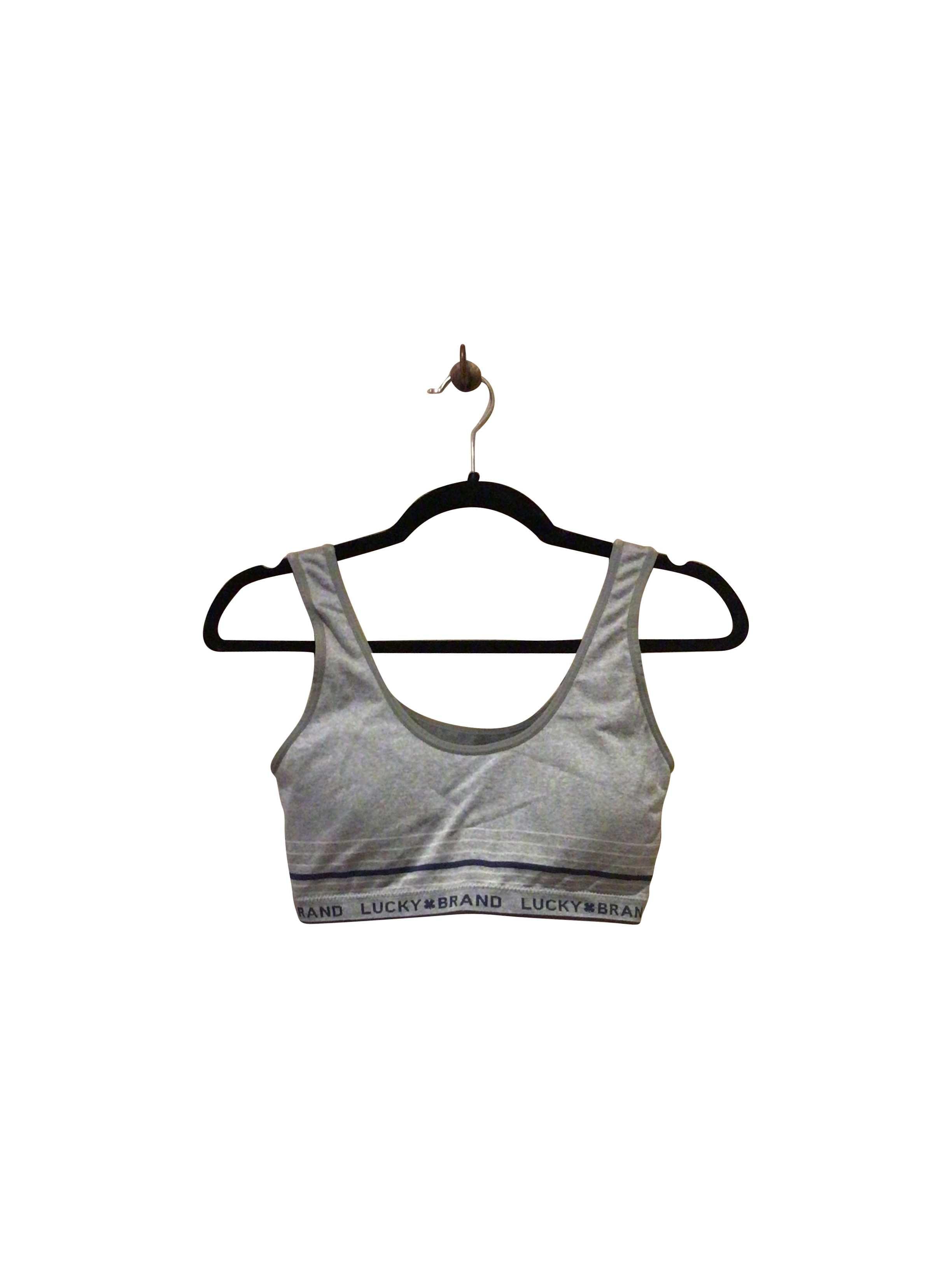 LUCKY BRAND Activewear Sport bra in Gray  -  S
