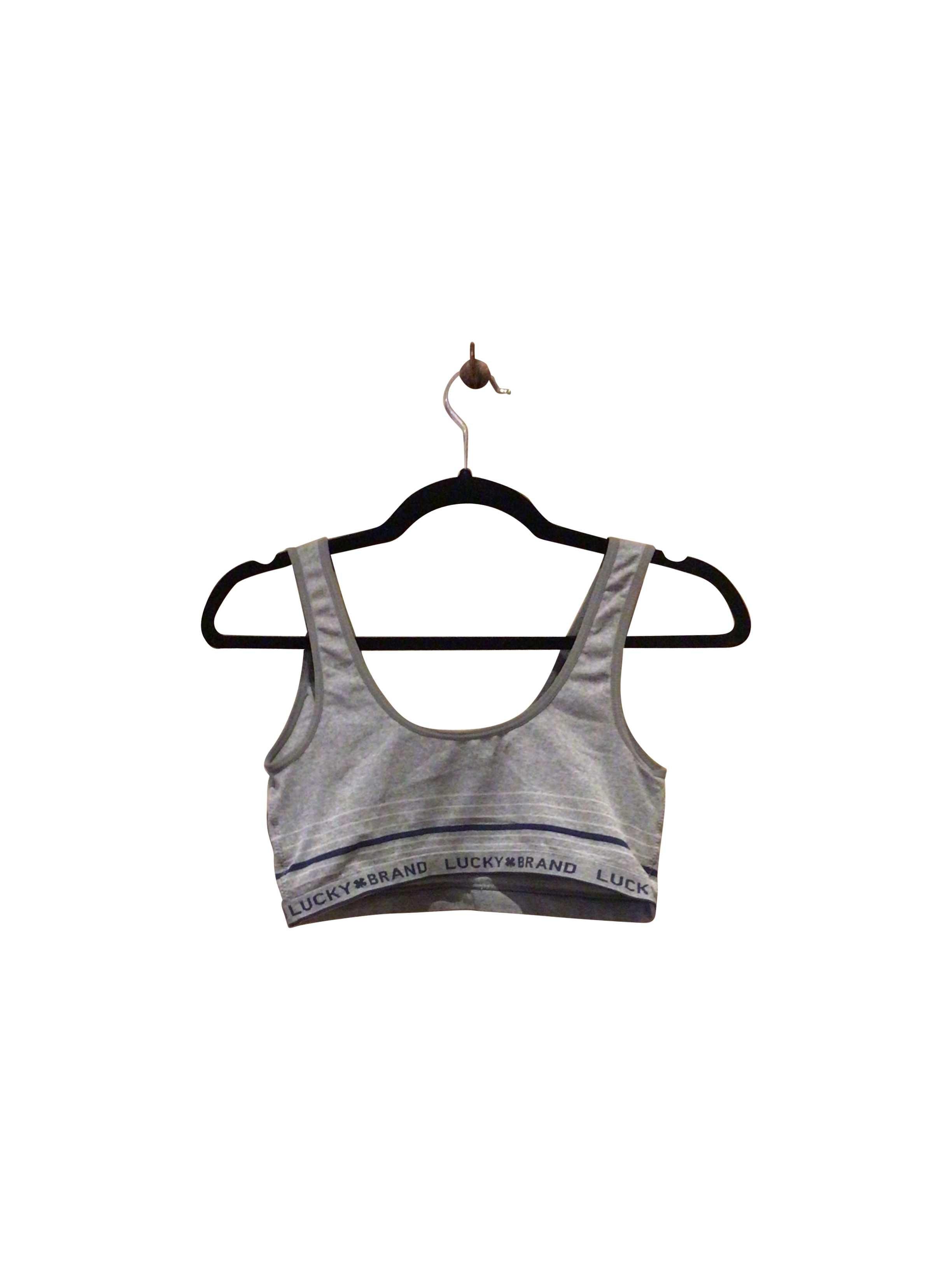 LUCKY BRAND Activewear Sport bra in Gray  -  S