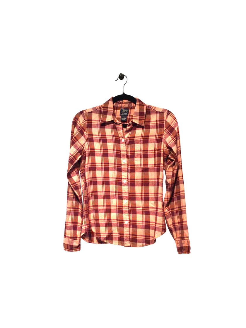 LUCKY BRAND Regular fit Button-down Top in Pink  -  XS