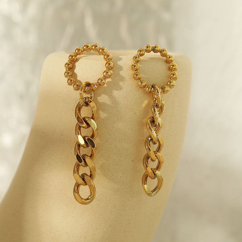 Boucles d'oreilles pendantes LUCY