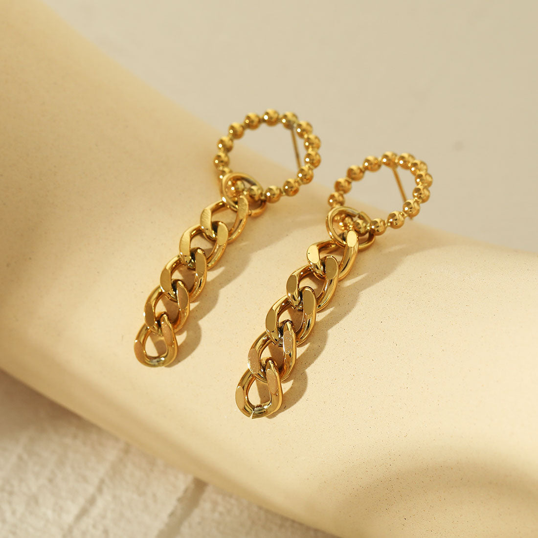 Boucles d'oreilles pendantes LUCY