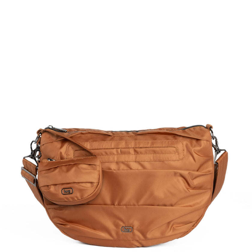 LUG - Sac bandoulière plissé Scuffle avec pochette Disco