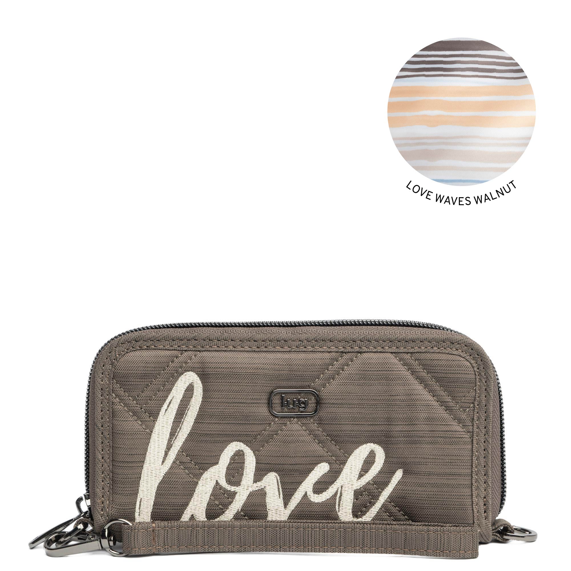 LUG - Porte-monnaie portefeuille RFID Whirly Love