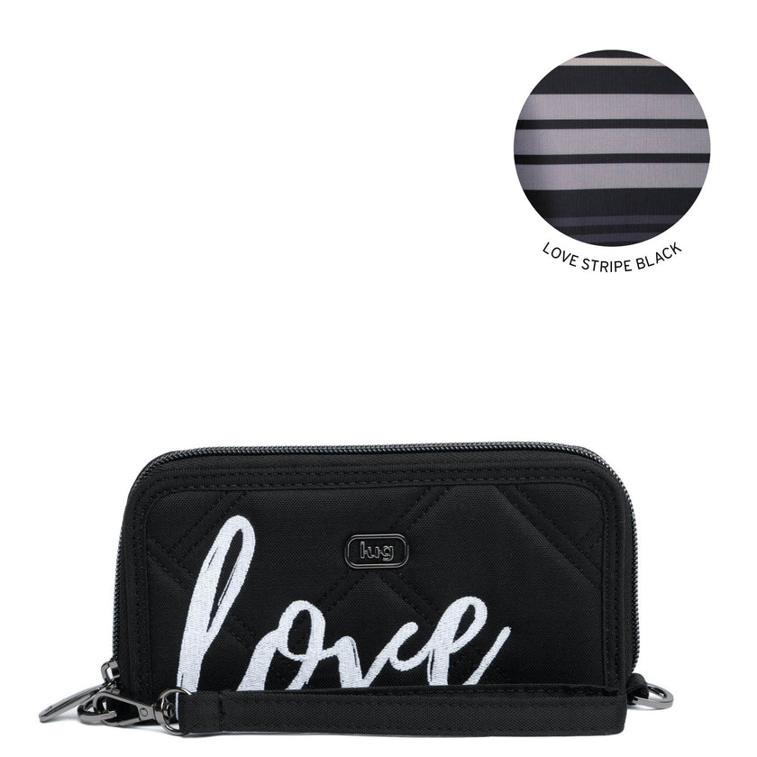 LUG - Porte-monnaie portefeuille RFID Whirly Love