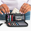 LUG - Porte-monnaie portefeuille RFID Whirly Love
