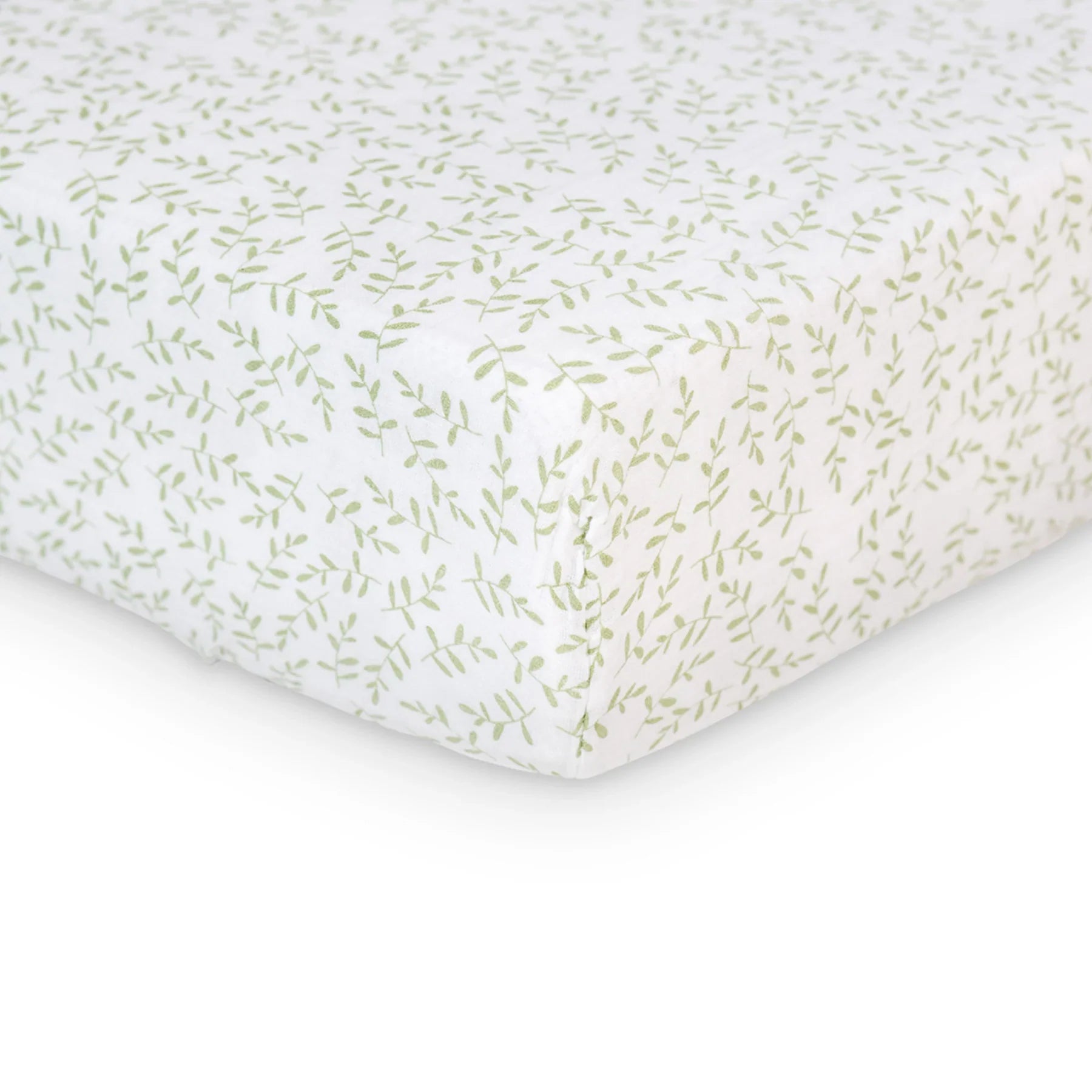 LULUJO Crib Sheet Boho Greenery