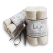 LULUJO Organic Cotton Wash Cloths 4 pack