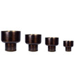Lupe - Copper Mid-Century Mushroom Planter (Multiple Sizes)