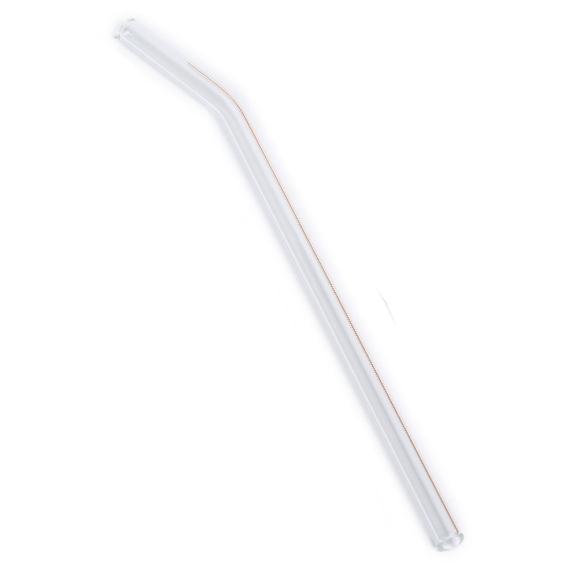 Life Without Waste Glass Drinking Straw BENT, Diameter 6mm