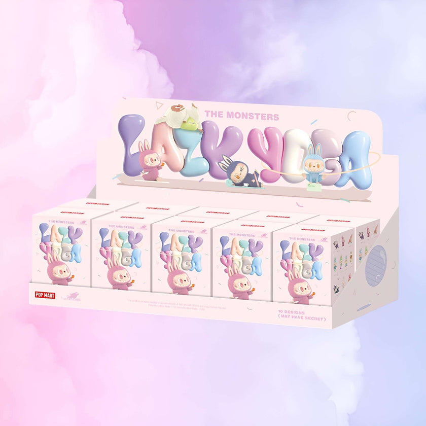 Labubu The Monsters Lazy Yoga Series Blind Box