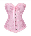 Lace-Up Boned Corset Top